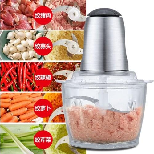 Meat Grinders USES a small electric grinder to stir the and beat garlic puree NEW