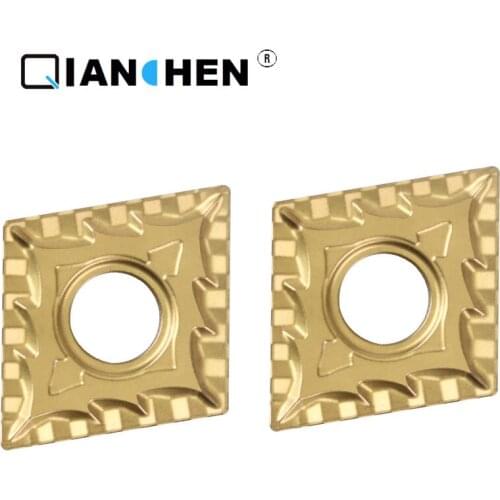 Qianchen Independent original high Precision high performance high quality highhardness CNC CNMG120404-CQ XC0129 carbide inserts