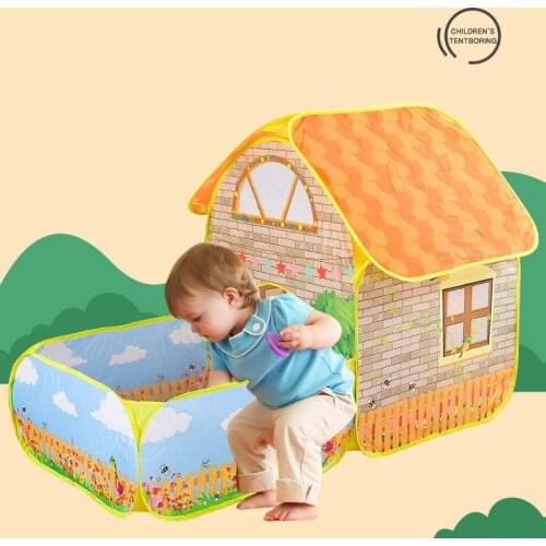 Portable Children Playpen Baby Dry Ball Pool Large Indoor Playground Outdoor Pop Up Balls Pit Children’s Tent Park Balloons Toys