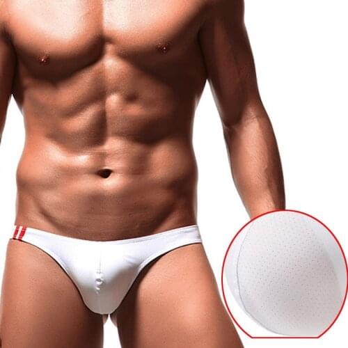 Sexy Men G-Strings Thongs Male Panties Erotic Temptation Gay Underwear Men Breathable Mesh Jockstrap Low Waist Briefs T Back