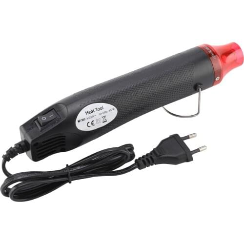 Heat Gun Hot Air Temperature Hand Held DIY Electric Plastic Blower Shrink Power Tools with Supporting Seat for Thermal Shrinkage