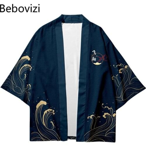 Streetwear Men Women Cardigan Haori Yukata Harajuku Tops Robe Plus Size 5XL 6XL Chinese Character Beach Japanese Style Kimono