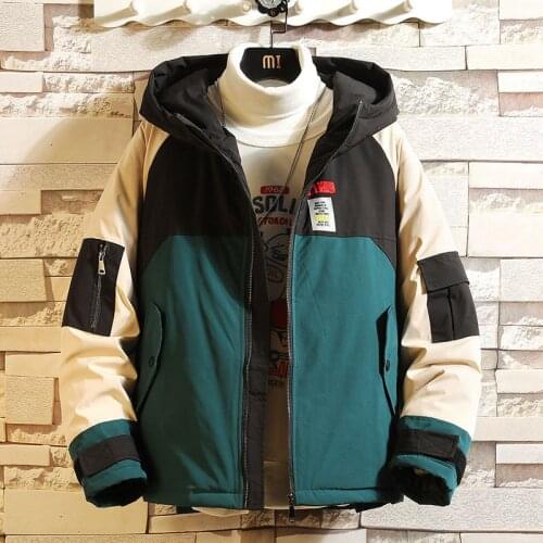 Winter Mens Thickened Jacket Retro Mens Warm Coat