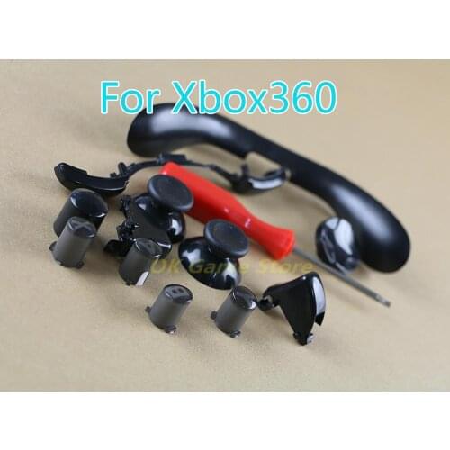 1set/lot for XBOX 360 Full set buttons repair parts with T8 screwdriver for xbox360 wireless controller