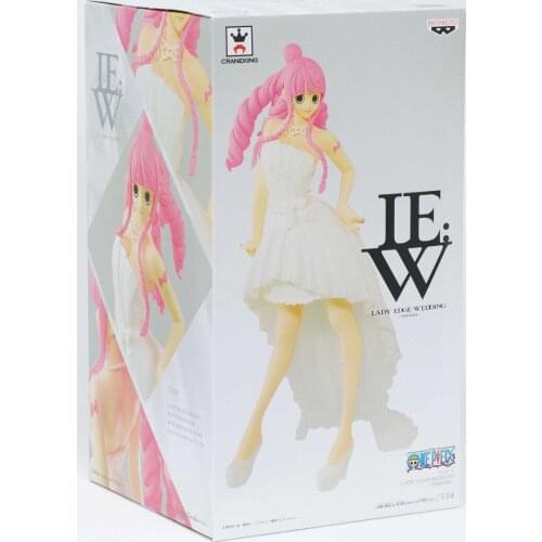 100% Original Banpresto LADY EDGE: WEDDING Collection Figure - Perhona A Normal color ver. White from "ONE PIECE"