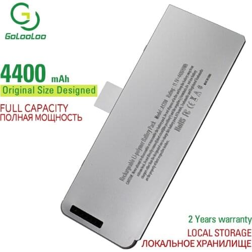 Golooloo 11.1v 49wh laptop battery for Apple MacBook 13" Series A1278 A1280 MB466J/A MB466X/A MB467 MB771