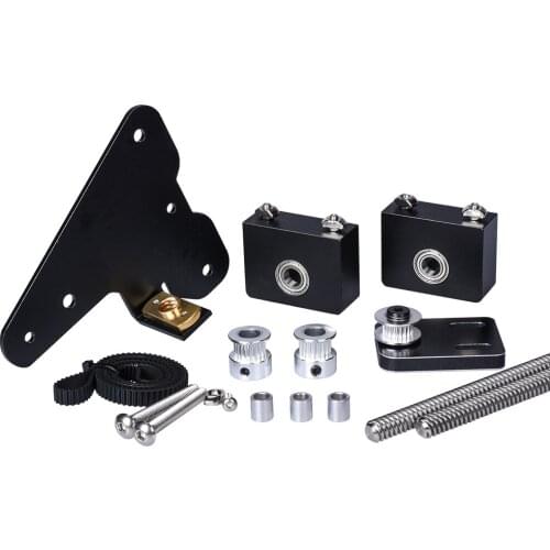 Dual Z-axis Upgrade Kit for Creality 3D Ender Version Use with Single Stepper Motor Dual Z Tension Pulley Set