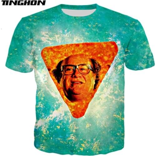 Summer New Fashion Women Men T-shirt Danny DeVito In Nacho Cheese Flavor 3D Print Casual Cool T Shirt XS 6XL 7XL