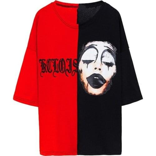 Harajuku Lover T Shirt Grim Reaper Print Punk Rock Graphic Tees T Shirt for Men Women Cotton Tops Shirts Plus Size