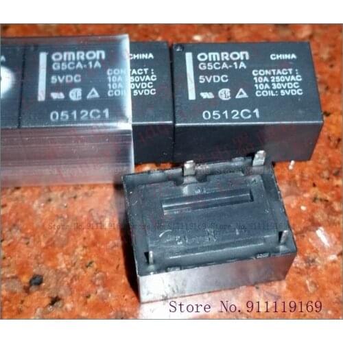 G5CA-1A 5VDC 7520-1A-5V-10A