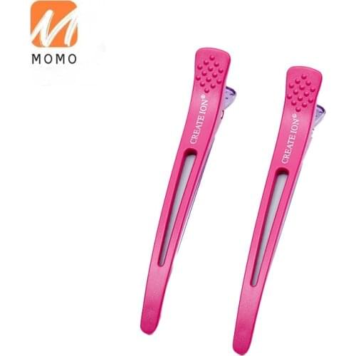 Imported Barrettes Styling Accessories Seamless Silicone Clip Split Barrettes Hair Layering Available