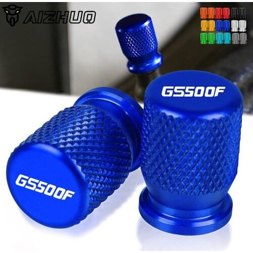 Motorcycle FOR SUZUKI GS500F 2004-2009 GS500E 1994-1998 GS500 1989-2008 Vehicle Wheel Tire Valve Stem Air Caps Cover GS 500 F E