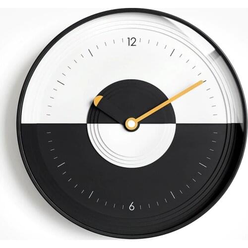 Simple Nordic Wall Clock Livingroom Silent Display Modern Bedroom Creative Luxury Office Wall Clock Home Decor Clock DL60WC
