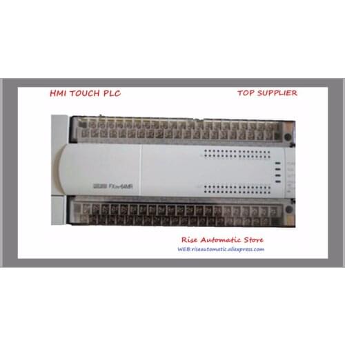 New Original Programmable Logic Controller FX2N-64MT FX2N-64MT-D FX2N-64MR-D PLC Main Unit DC 24V 32 DI 32 DO Relay