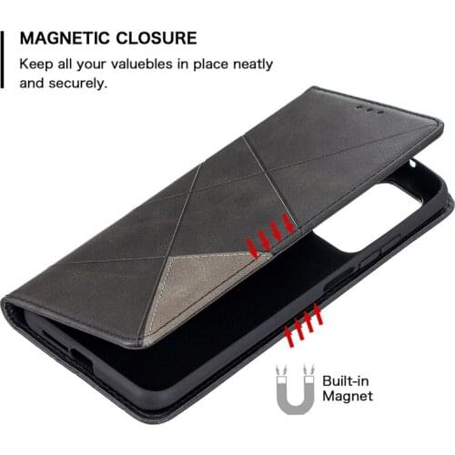 New Style For Samsung Galaxy A52 5G Case Magnetic Leather Slim Case na For Samsung A 52 A526 A51 A515 Flip Stand Business Phone