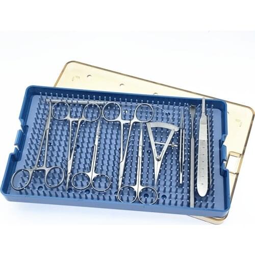 Double eyelid plastic surgery instrument scissors Needle holder Cosmetic tools kit