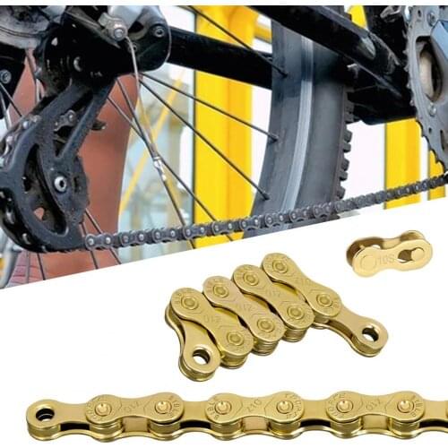TOOPRE 6/7/8/9/10/11s Cycling Chain Link for Mountain Bike Chain Bicycle Chain Carbon Steel Replacement Bicycle Chain Link New