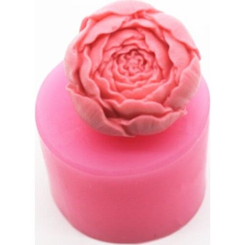 3d Rose Chocolate Mold Food Silicone Soap Mold for Cake Baking Handmade Soap Making Molds
