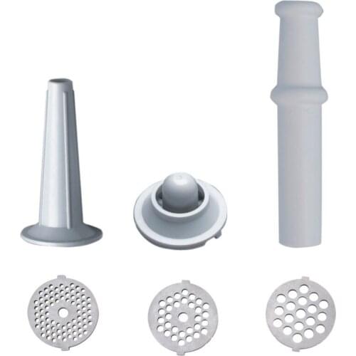 6pcs/set Electric Meat Grinder Sausage Maker Stainless Cutter Home Use Accessories Meat Grinder Parts High Quality