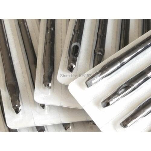 9FT Size 50PCS Plastic Black Long Tattoo Grip Needles Tips nozzles Long Size Tattoo Tips