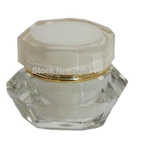 50g diamond shape acrylic jar , cream bottle,cosmetic container,,cream jar,Cosmetic Jar,Cosmetic Packaging