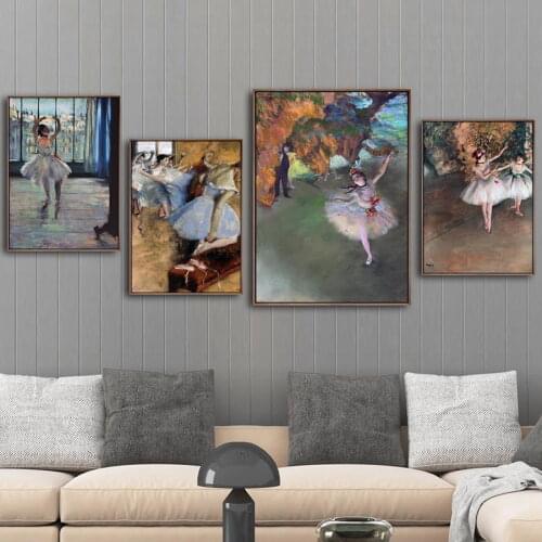 Diamond Painting 5d Home Decoration Mosaic Picture French Edgar Degas Ballet Dancers Wall Art Nordic Style Living Room Poster