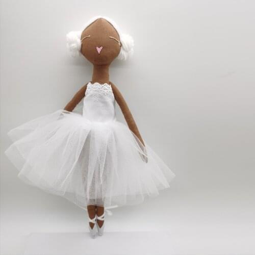 Ballerina Girl Plush Toy Cute Tutu Dress Girl Cloth Doll