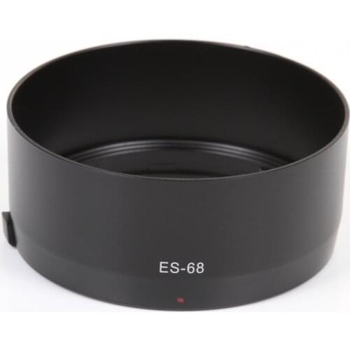 ES-68 Lens Hood for Canon EF 50mm f/1.8 STM Lens Camera L-HOOD ES68