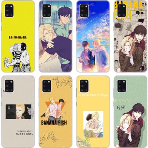 Anime Cartoon Banana Fish Soft Case for Samsung Galaxy A02 A10 A11 A12 A20 A20E A21 S A22 A30 A31 A32 A01 Core Silicone Cover