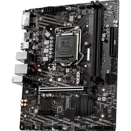 H410M-A PRO computer motherboard MATX game office small board 1200-pin support 10 generation U