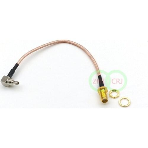 SMA female to CRC9 male RA pigtail RG316 15cm Selling