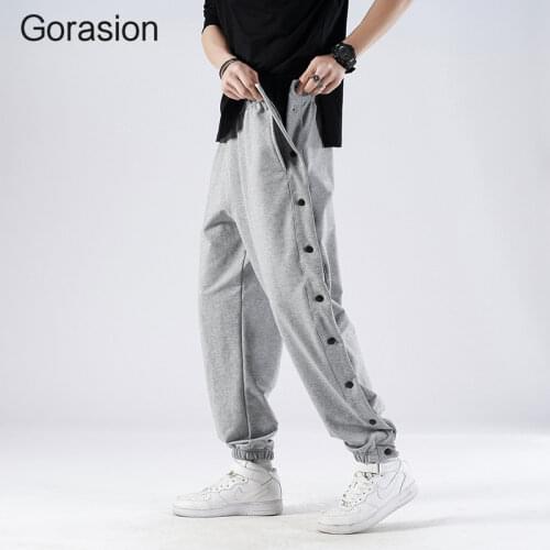 Gorasion Mens Fashion Pants