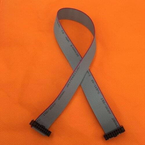 Large format printer 16pin head data cable flat for flora LJ3208K LJ3208P LJ320K LJ320P for Spectra Polaris printhead 16p grey