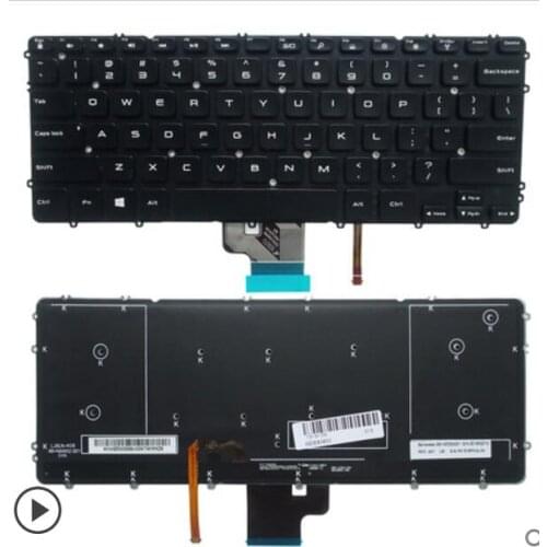 Keyboard For Dell Precision M3800 XPS 15 9530 with backlight UK layout