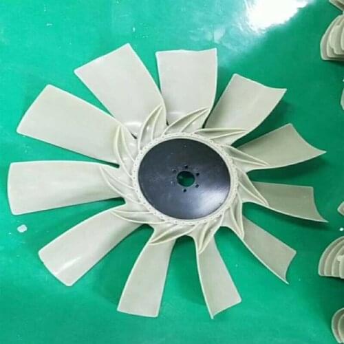 Cooling Fan Blade 11 Blade New Fit for Doosan Excavator DH370-7