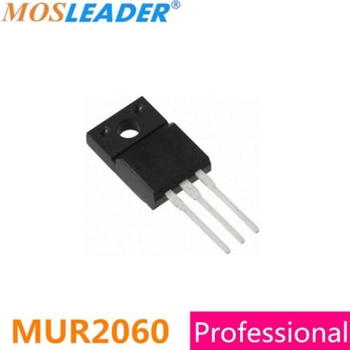 Mosleader DIP MUR2060 TO220F 100PCS MUR2060CT TO220 High quality like Original
