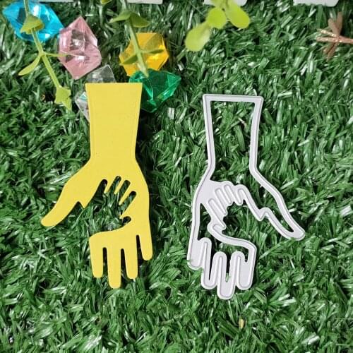 New Hand in hand die metal cutting die scrapbook stamp carving paper card stamping die new DIY die