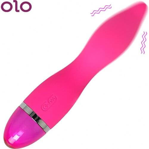 OLO USB Charging Vibrators Magic Wand Massager AV Rod Vibrator Vibrating Stick Multispeed Clit Stimulation Sex Toys For Women