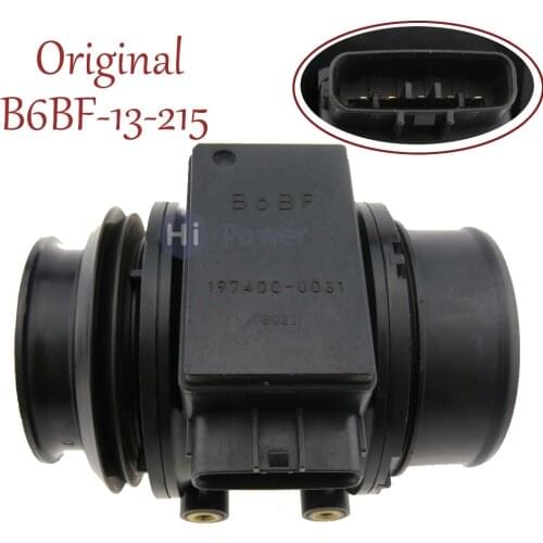 Original B6BF-13-215 197400-0031 Meter MAFS Air Flow Meter Sensor for MAZDA 323 MPV MX5 B6BF13215 1974000031