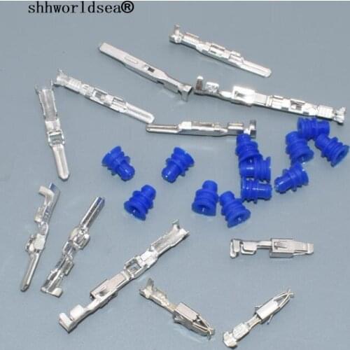 Shhworldsea 20pcs 3.5mm female male 964286-1 for vw for audi