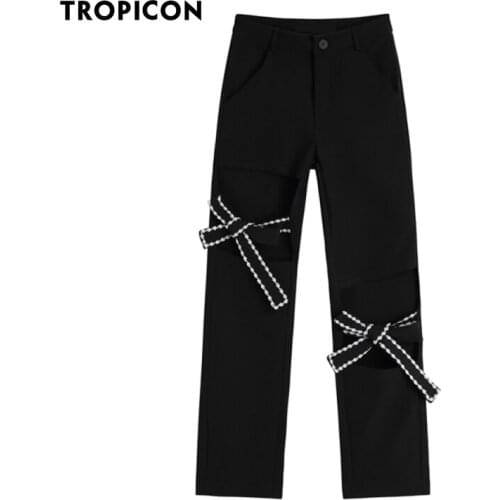 Женские брюки широкие TROPICON China At AliExpress