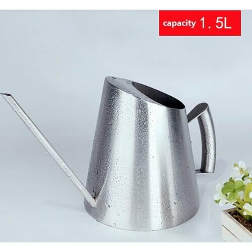 1pcs 1.5L stainless steel watering flower pot flower pot plant watering device