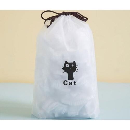 100PCS Reusable Food Storage Covers Bags for Bowls Elastic Plate Silicone Lid Covers Vacuum Bags for Kitchen Food Fresh Seal NEW