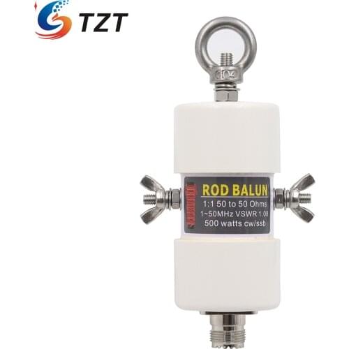 TZT 500W 1:1 Waterproof HF Balun for 160m - 6m Bands (1.8 - 50MHz) Waterproof DIY inverted V antenna