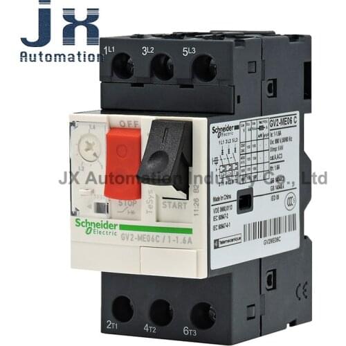Schneider Button Motor Circuit Breaker GV2ME06C GV2ME07C GV2ME08C GV2ME10C GV2ME14C Motor Protection Switch