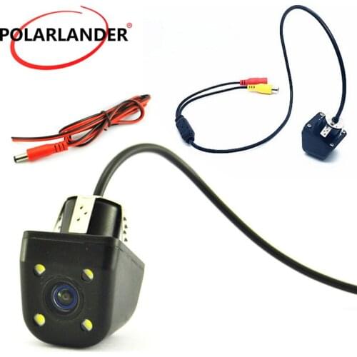 CCD 4 LED night vision waterproof car Rear View Camera Parking Assistance 170 wide angle reverse camera
