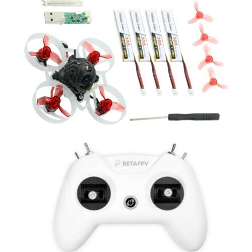 Happymodel LiteRadio 2 Mobula6 1S 65mm Brushless Whoop Drone Mobula 6 RTF 19000KV Motors Radio Transmitter