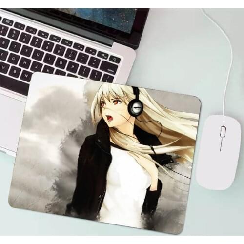 Mouse pad anime trumpet table mat anime comics personalized picture custom computer rubber diy keyboard pad game player dedicate