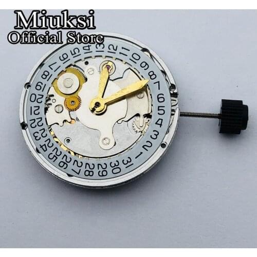 Direct replacement ETA 2824 date automatic mechanical movement mens watch