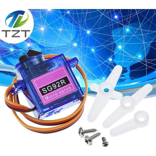 SG92R 2.5KG Micro 9g Servo Nylon Carbon fiber Gears Replace SG90 For RC Model Aeromodelling Helicopter Parts